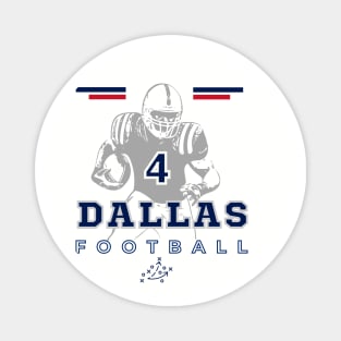 Dallas Football Vintage Style Magnet